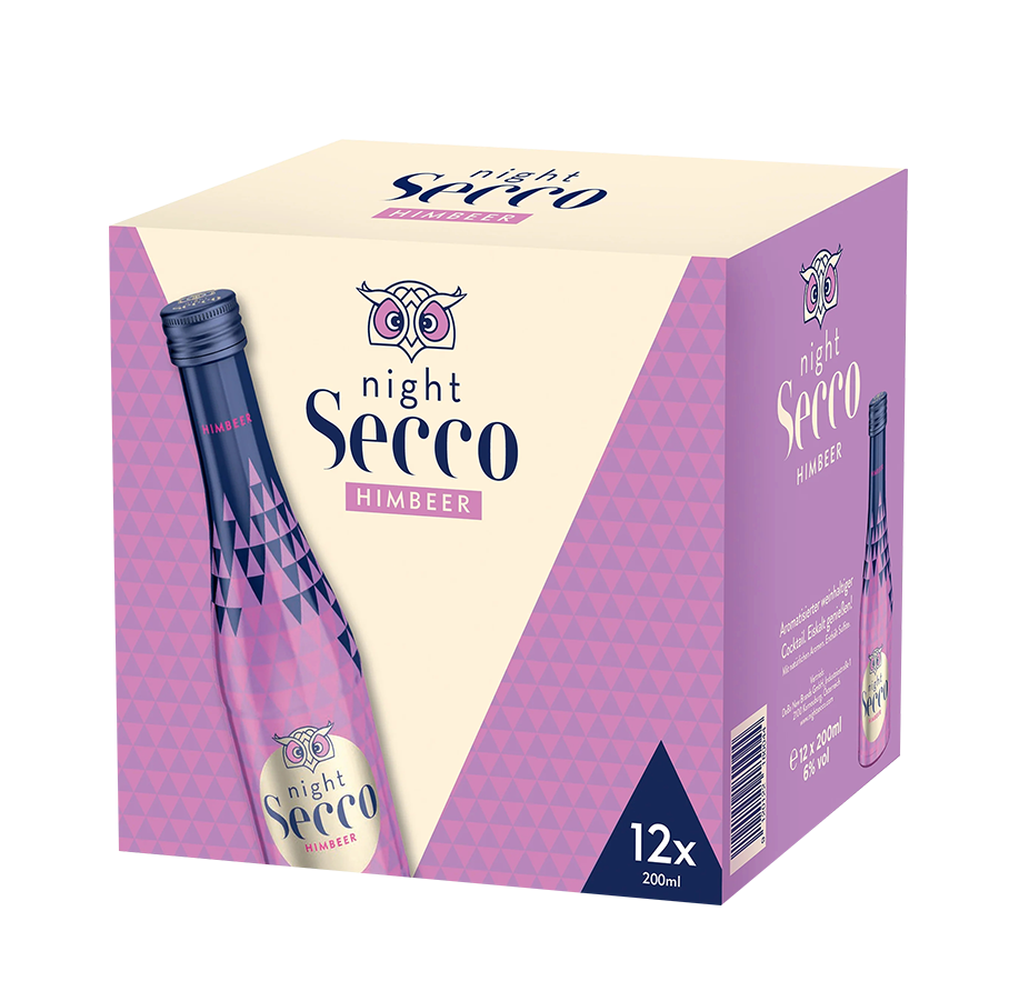 NIGHT SECCO Himbeer 12x200ml